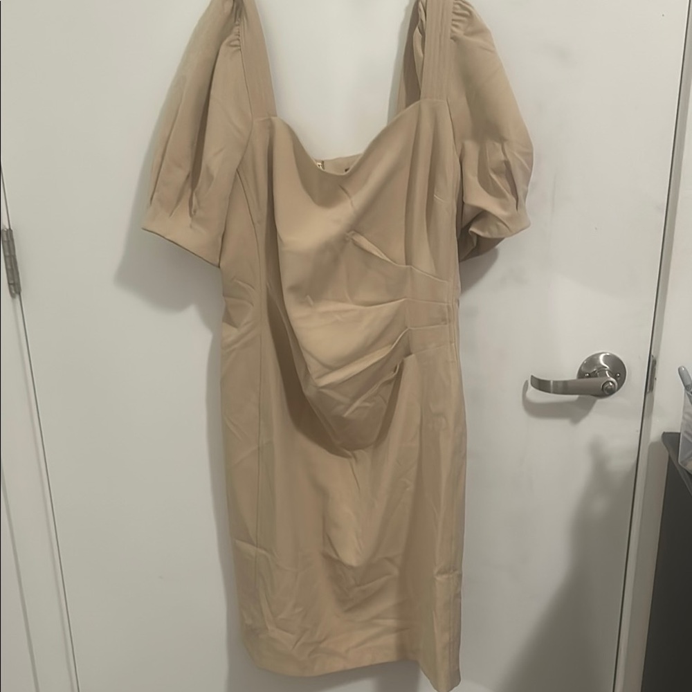 Elegant Tan Dress